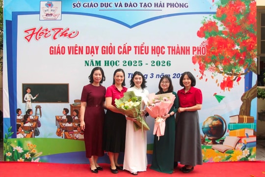Hải Phòng: Gần 330 giáo viên tiểu học tham gia hội thi dạy giỏi thành phố