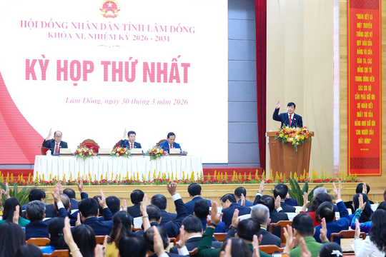 Khai mạc Kỳ họp thứ nhất HĐND tỉnh Lâm Đồng khóa XI‎