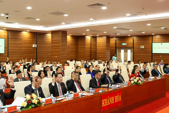 Khai mạc Kỳ họp thứ nhất HĐND tỉnh Khánh Hòa khóa VIII