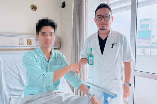 Các bác sĩ cứu sống nam bệnh nhân đứt cuống thận do tai nạn giao thông