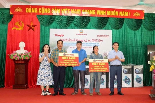 “Hành trình Công lý và Trái tim” lan tỏa yêu thương tại xã Toàn Thắng, tỉnh Phú Thọ