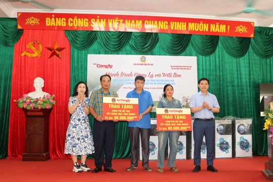 “Hành trình Công lý và Trái tim” lan tỏa yêu thương tại xã Toàn Thắng, tỉnh Phú Thọ