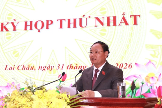 Ông Lê Minh Ngân được bầu làm Chủ tịch HĐND tỉnh Lai Châu
