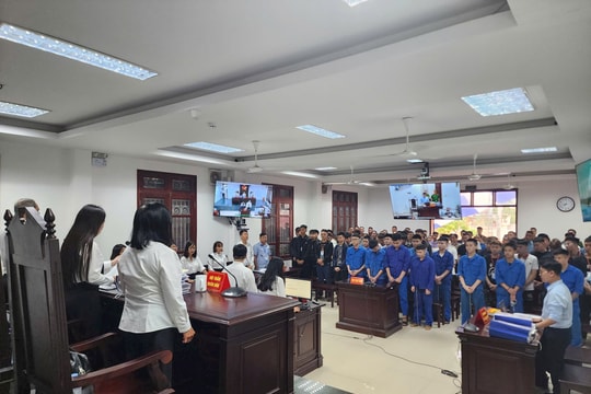 Xét xử 41 bị cáo gây rối trật tự công cộng