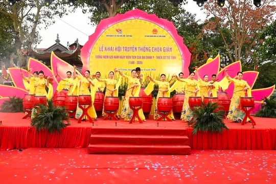 Khai hội chùa Giám, tưởng niệm 626 năm ngày mất của đại danh y Tuệ Tĩnh