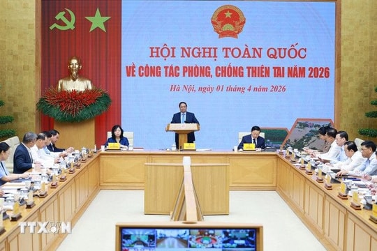 "Phòng, chống thiên tai phải gắn với thực hiện 2 mục tiêu chiến lược 100 năm"