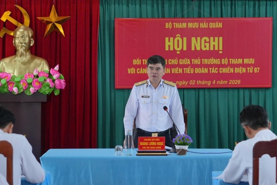 Củng cố trận địa tư tưởng qua đối thoại dân chủ ở Tiểu đoàn 97