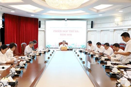 Chánh án Nguyễn Văn Quảng chủ trì phiên họp Hội đồng tuyển chọn, giám sát Thẩm phán quốc gia