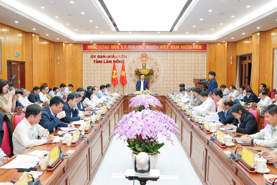 GRDP quý I chưa đạt kỳ vọng, Lâm Đồng siết trách nhiệm người đứng đầu