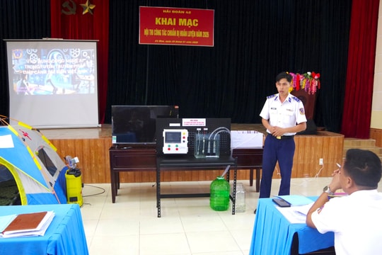 Hải đoàn 42 rút kinh nghiệm nhiệm vụ huấn luyện, xây dựng chính quy, quản lý kỷ luật