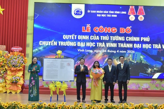 Chính thức chuyển Trường ĐH học Trà Vinh thành Đại học Trà Vinh