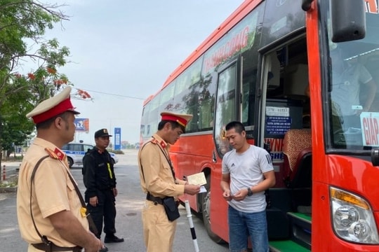 Thanh Hóa tăng cường kiểm tra, quản lý xe vận tải hành khách