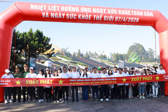 Lâm Đồng phát động Ngày Sức khỏe toàn dân 2026