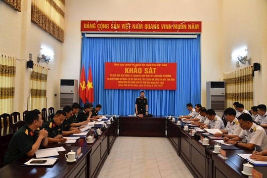 Đẩy mạnh hoàn thiện chế độ văn hóa tinh thần trong Quân đội