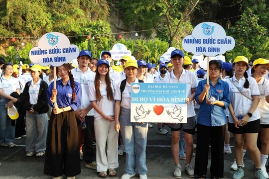 Đà Nẵng: 600 người tham gia đi bộ vì hòa bình năm 2026