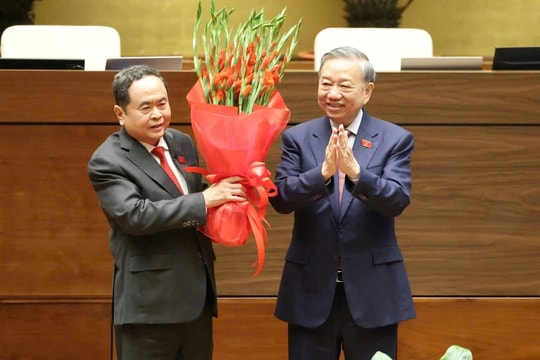 Lễ tuyên thệ nhậm chức của Chủ tịch Quốc hội khóa XVI Trần Thanh Mẫn