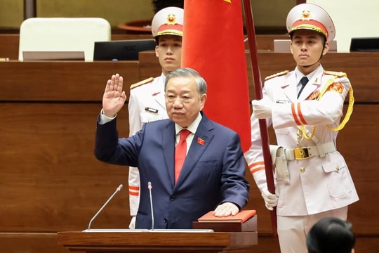 Tổng Bí thư Tô Lâm tuyên thệ nhậm chức Chủ tịch nước