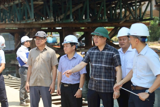 Đẩy mạnh thi công dự án Hoàng Sa – Dốc Sỏi