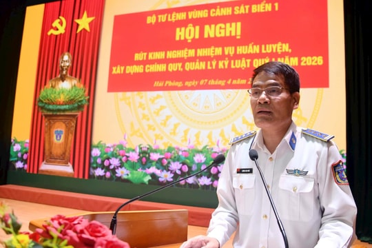 Tăng cường kỷ cương, kỷ luật trong Vùng Cảnh sát biển 1
