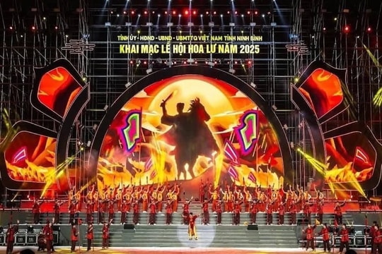 Ninh Bình bắn pháo hoa tầm cao tại Lễ hội Hoa Lư năm 2026