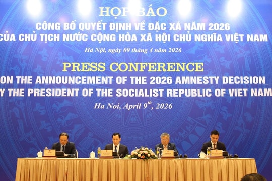 Công bố Quyết định đặc xá năm 2026