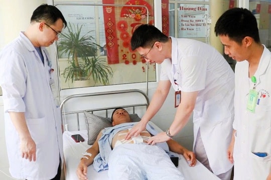 Cấp cứu thành công ca bệnh đa chấn thương nguy kịch