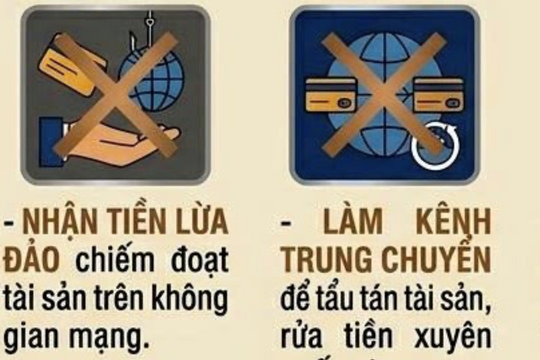 Hiểm hoạ từ việc bán lại tài khoản ngân hàng trên mạng xã hội