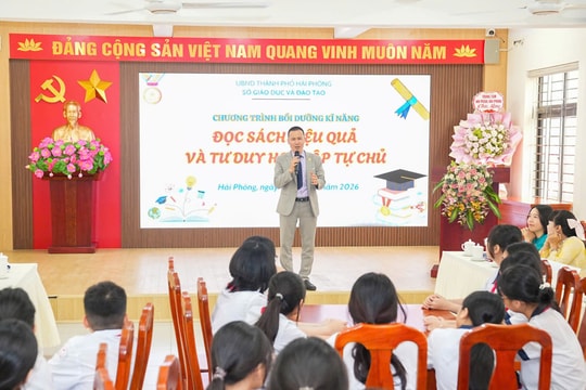 Hải Phòng lan tỏa kỹ năng đọc sách hiệu quả, thúc đẩy tư duy học tập tự chủ