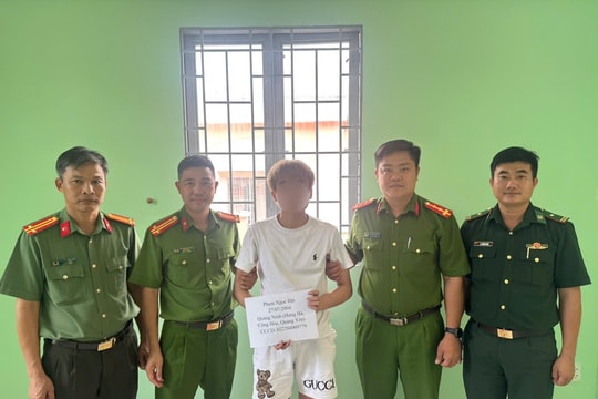 Bắt giữ đối tượng truy nã khi vừa nhập cảnh qua cửa khẩu