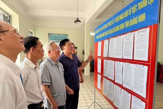 Người dân phấn khởi trước chủ trương xây dựng thành phố Quảng Ninh trực thuộc Trung ương