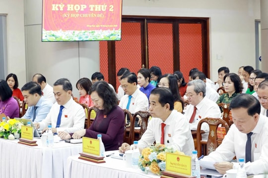 HĐND tỉnh Đồng Nai k hai mạc Kỳ họp thứ 2, kiện toàn Đoàn Hội thẩm nhân dân