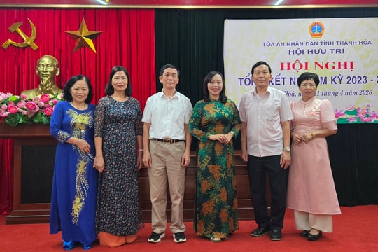 Hội hưu trí TAND tỉnh Thanh Hóa tổng kết nhiệm kỳ và bầu Ban Chấp hành khóa mới