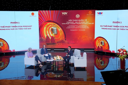 Hơn 600 đại biểu dự hội thảo quốc tế về Podcast