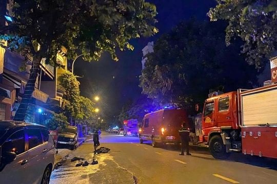Cháy nhà trọ, 7 người thương vong