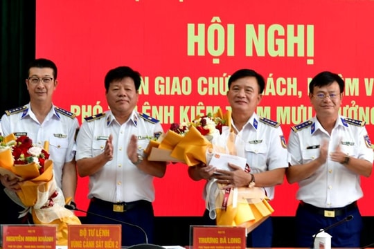 Điều động, bàn giao chức vụ Phó Tư lệnh Vùng Cảnh sát biển 2
