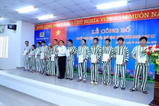 Công bố lộ trình xét đặc xá 2026, tha người vào ngày 1/6