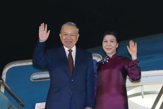 Tổng Bí thư, Chủ tịch nước Tô Lâm lên đường thăm cấp Nhà nước Cộng hòa nhân dân Trung Hoa