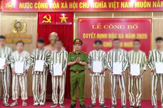Hướng dẫn chi tiết về đối tượng, điều kiện đặc xá năm 2026