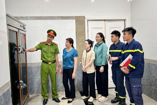 Siết chặt công tác phòng cháy, chữa cháy tại khu du lịch biển Sầm Sơn
