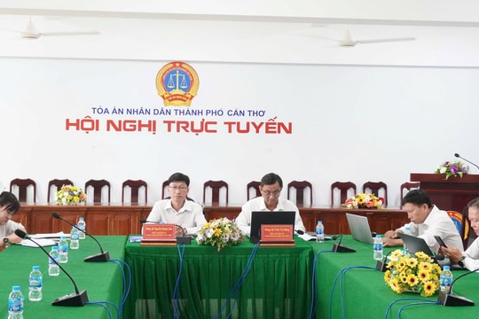 Cụm thi đua số I - TAND sơ kết công tác thi đua, khen thưởng 6 tháng đầu năm 2026