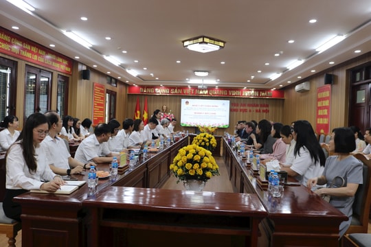 Học viện Tư pháp Mông Cổ thăm, làm việc với TAND khu vực 4 - Hà Nội
