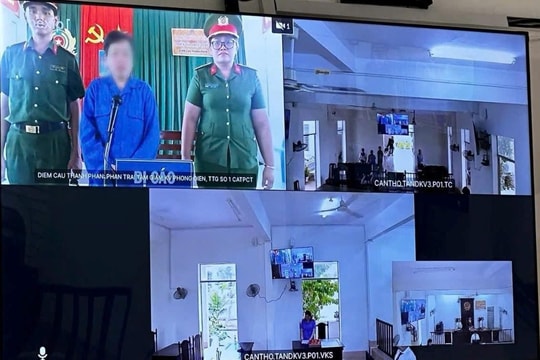 TAND khu vực 3 - Cần Thơ tăng cường xét xử trực tuyến