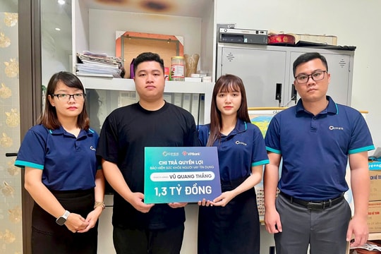 OPES trả 1,3 tỷ đồng bảo hiểm cho chủ doanh nghiệp Hải Phòng