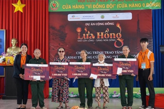 Chương trình trao quà và khai trương cửa hàng 0 đồng ‘Vì đồng đội’