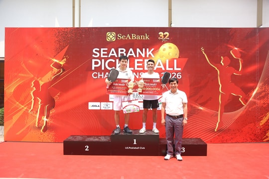 SeABank Pickleball 2026: 416 người tranh tài, gây quỹ gần 620 triệu đồng