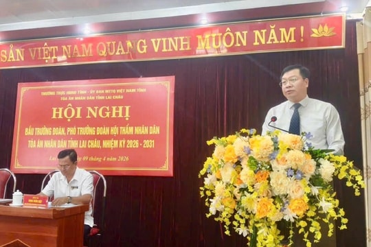 Lai Châu bầu Trưởng đoàn, Phó Trưởng đoàn Hội thẩm TAND tỉnh nhiệm kỳ 2026 - 2031