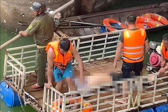 Nam thanh niên bỏ ô tô trên đập rồi nhảy xuống hồ thủy lợi