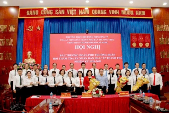 Kiện toàn Đoàn Hội thẩm nhân dân TAND hai cấp TP.HCM