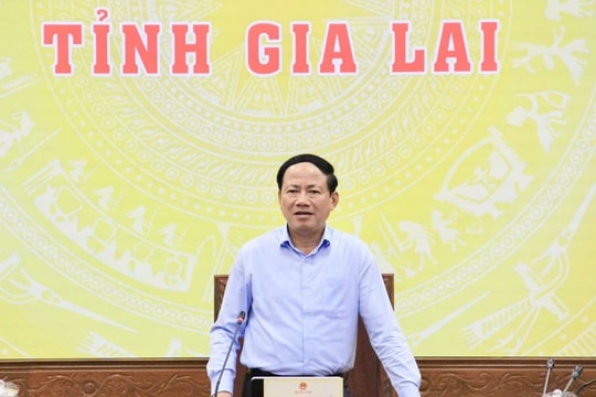Chủ tịch UBND tỉnh Gia Lai Phạm Anh Tuấn : “Nghiêm cấm hợp thức hóa hồ sơ, thông đồng, dàn xếp trong đấu thầu”
