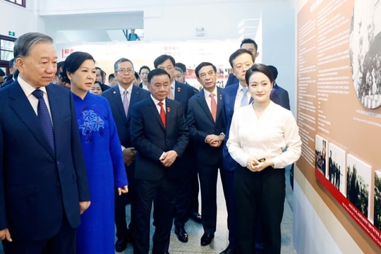 Tổng Bí thư, Chủ tịch nước Tô Lâm thăm di tích Khu học xá Trung ương (Trung Quốc)